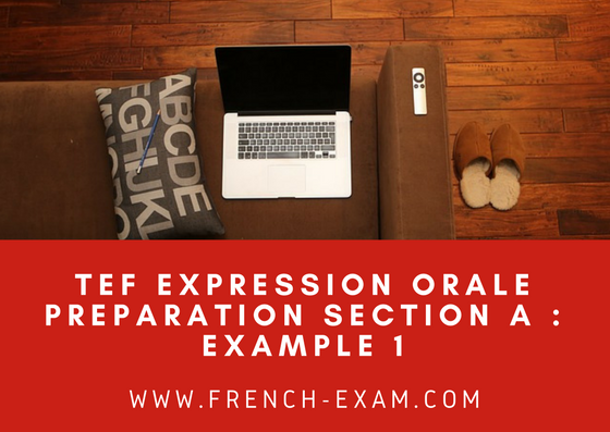 TEF expression orale preparation section A : Asking about housing